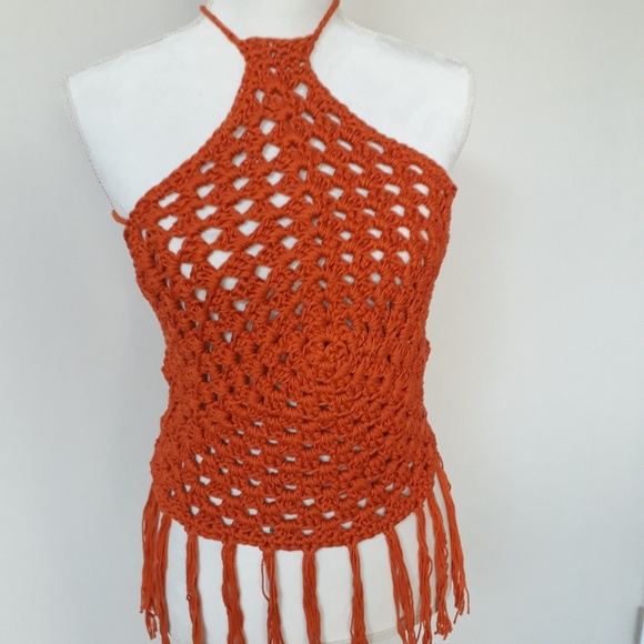 Modern granny square halter top! - Picture 4 of 4